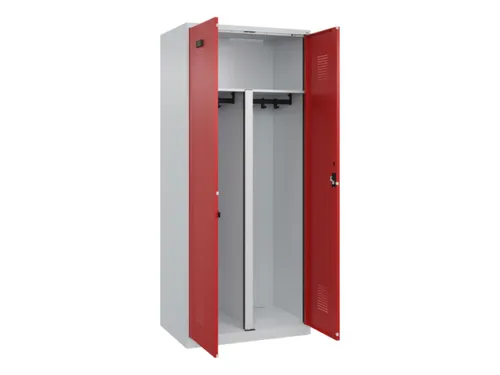PBM-locker,HxBxD 1850x800x500mm,2vak,vak B 400mm,cil.-slot