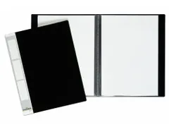 Showalbum A4 20 Tassen Duralook Zwart