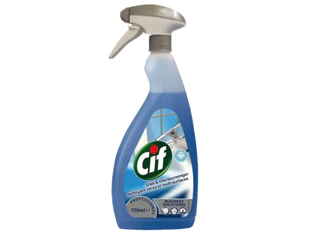 Glas- en interieurreiniger Cif professional spray 750ml