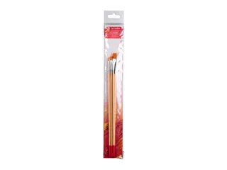 Penseel Talens Art Creation filament plat assorti set à 3 stuks - 3