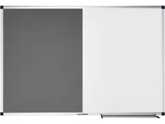 Combibord Legamaster UNITE grijs vilt-whiteboard 60x90cm