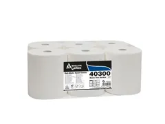 Handdoekrol Celtex Absolute 2-laags wit 285 meter krimp a 6 rol