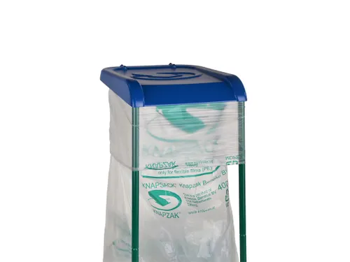 Deksel voor groot volume zakhouder Blauw