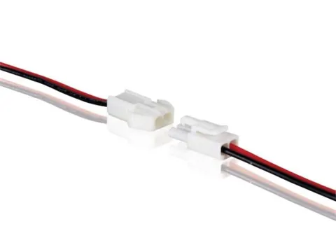 Connector Voor Eenkleurige Ledstrip - Met Kabel (Mannelijk-Vrouwelijk)
