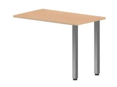 table de rallonge haut. régl. HxlxP 720-840x1000x600mm NE-érable