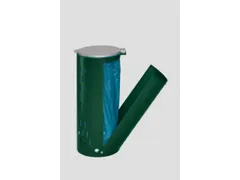 Afvalverzamelaar Groen 120 Liter 850x380x440mm Met Deur