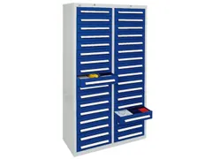 ladekast,HxBxD 1800x1000x500mm,34lade(n),centr. vergrendeling