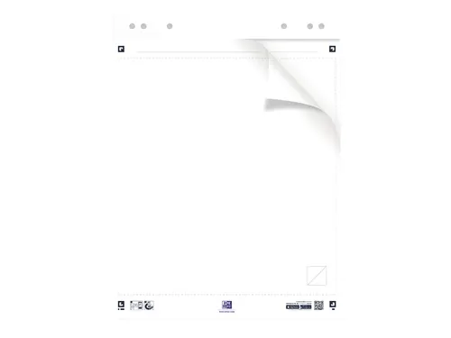 Flipoverpapier Oxford smart 60x80cm blanco 90gr 20v