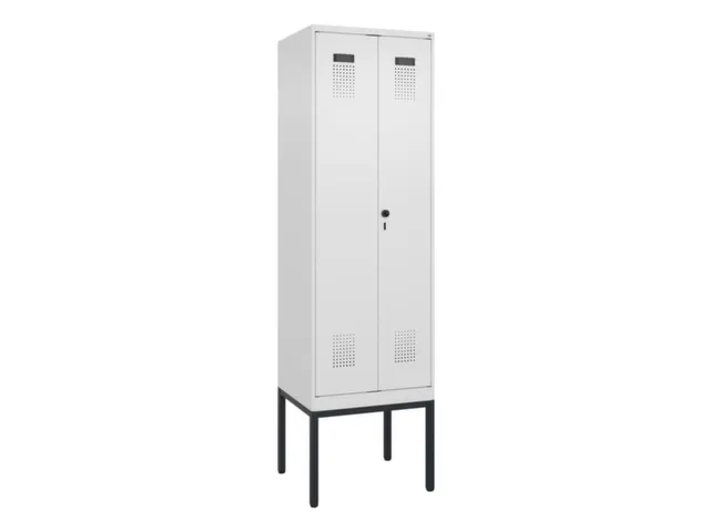 locker voor scheiding van kleding,HxBxD 2120x600x500mm,2vak