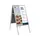 Stoepbord Europel 25mm A1 Classic Aluminium