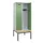 locker met bank,HxBxD 2120x800x815mm,2vak,vak B 400mm,cilinderslot