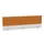 opzetpaneel,v. bureau,aanbouw achter,B 1800mm,Bl-wit,BN3005-geel