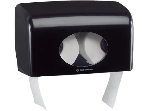 Aquarius 7191 Duo toiletpapier dispenser traditioneel zwart