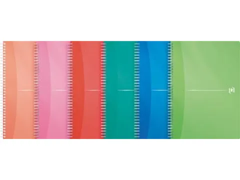 Office My Colours spiraalschrift, A4 geruit 5 mm