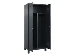 PBM-locker,HxBxD 1950x800x500mm,2vak,vak B 400mm,draaigrendel