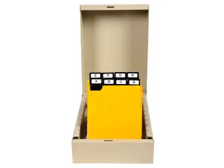 Tabblad a-z Glanskarton 6/10 125x75 24 stuks - 9