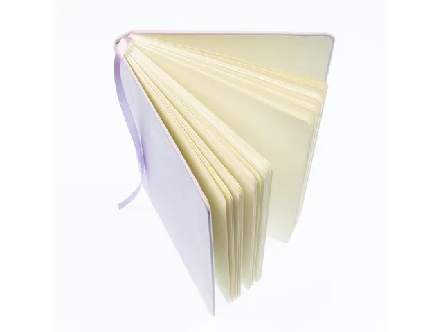 Schetsboek Kangaro A5 violet PU HC 80 blad 140gr roomwit met elastiek