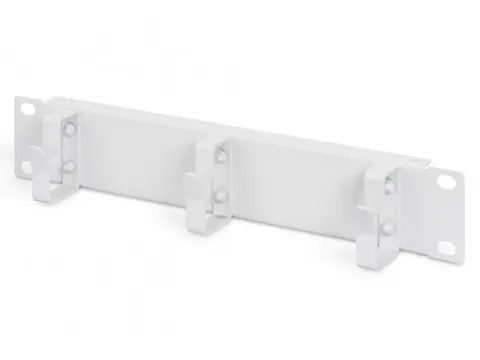 Panneau de gestion câbles 10'' 254mm 1U 3 ann 44x254x60mm Gris