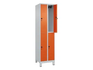 dubbeldekse locker,HxBxD 1950x500x500mm,2x2vak.,vak B 250mm - 2