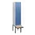 locker met bank,HxBxD 1950x400x815mm,1vak,vak B 400mm,cil.-slot