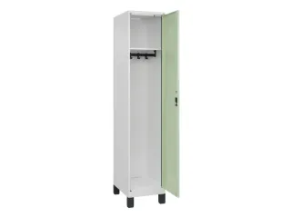 locker,HxBxD 1950x400x500mm,1vak,vak B 400mm,cil.-slot,voeten - 2