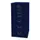 kantoor-ladekast HxBxD 590x279x380mm 8 laden romp oxfordblauw staal