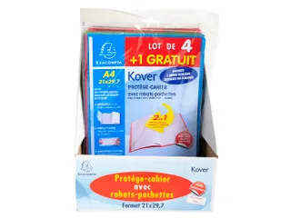 Schriftomslagen Kover transparant 21x29,7cm - 17