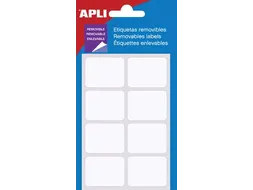 Apli Afneembare Witte Etiketten 25x40mm