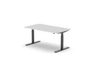 Elektrisch ihv bureau,HxBxD 650-1310x1600x900mm,blad wit - 1