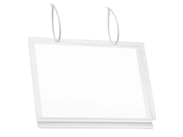 Pochette d'affichage étanche A4 Transparent Fixation serre-câbles