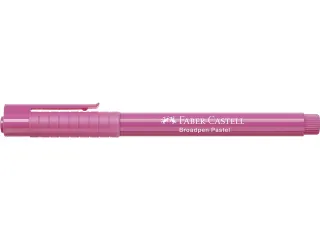 Fineliner Faber-Castell Broadpen Pastel 0.8mm paars/roze - 4