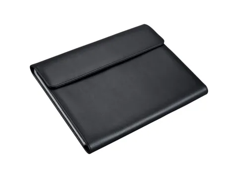 Sorteermap Alassio Vado A4 12 vaks zwart imitatie leer