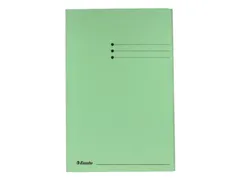 Dossiermap Esselte manilla 3 kleppen folio groen