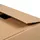 Amerikaanse Vouwdoos 230x190x120mm Enkele Golf FEFCO 0201 bruin