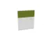 cache de banque d'accueil p. table de bureau Bl-blanc BN7048-vert