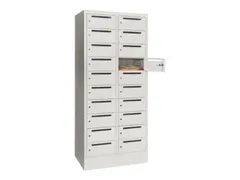 Postsorteerkast 1850x830x500mm 2x10 Vakken Ral7035 Front Ral7035