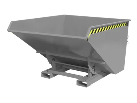 Kiepbak 1103x1570x1720mm 1.7m³ Afrolmechaniek Gelakt Ral7005