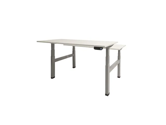 Dextro Plus Duo Elektrisch verstelbaar Zit/Sta bureau 160x80 Eik Alu