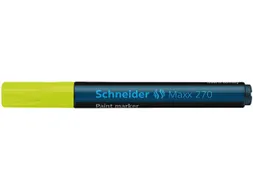 Lakmarker Schneider Maxx 270 1-3 mm fluor geel