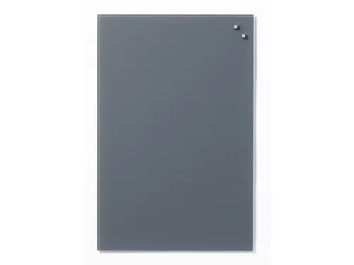 Glasmagneetbord Naga 40x60cm grijs