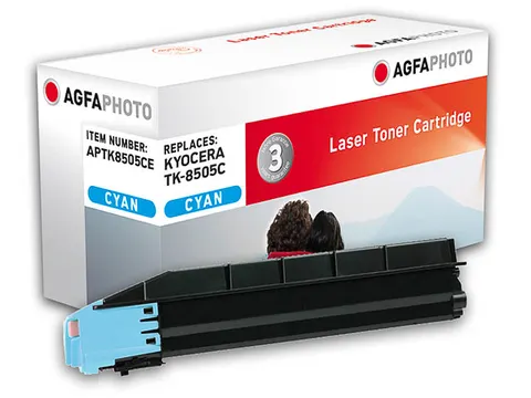 APTK8505CE AP Kyocera TK8505C TA toner cyaan rebuilt 20000pagina's
