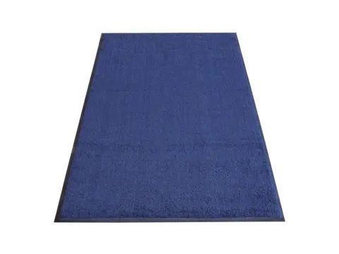 Schoonloopmat Binnen Klasse Bfl/s1 High-Twist-Nylon 115x240 Blauw