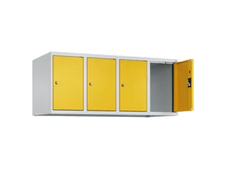opzetkast,v. locker,4vak.,vak B 300mm,HxBxD 500x1200x500mm - 1