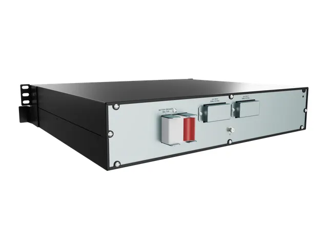 Vertiv GXE3-EBC24VRT2U, Kast van externe batterij, Rekgemonteerd, Grij