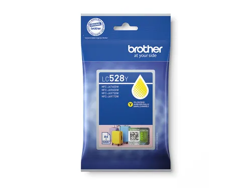 Inktcartridge Brother LC-528Y geel 5.000 pagina's