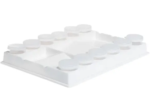Palet Conda 20 x 15 x 3 cm plastic wit