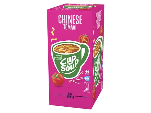 Cup a Soup Knorr Chinese tomaat 140ml 24 zakjes