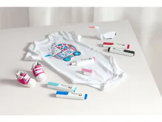 Textielmarkers Faber-Castell 5 stuks "BABY" - 4