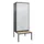 PBM-locker met bank,HxBxD 2120x800x815mm,2vak,vak B 400mm,cil.-slot
