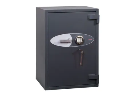 kluis,HxBxD 850x580x545mm,1niveaus,romp RAL7024,front RAL7024